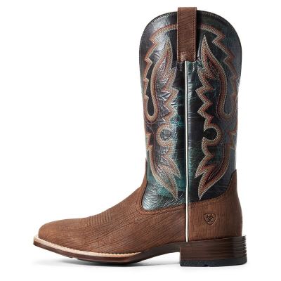 Ariat Western: Barton Ultra Botas Western Hombre - Marrones Oscuro (OFHCJ9805)